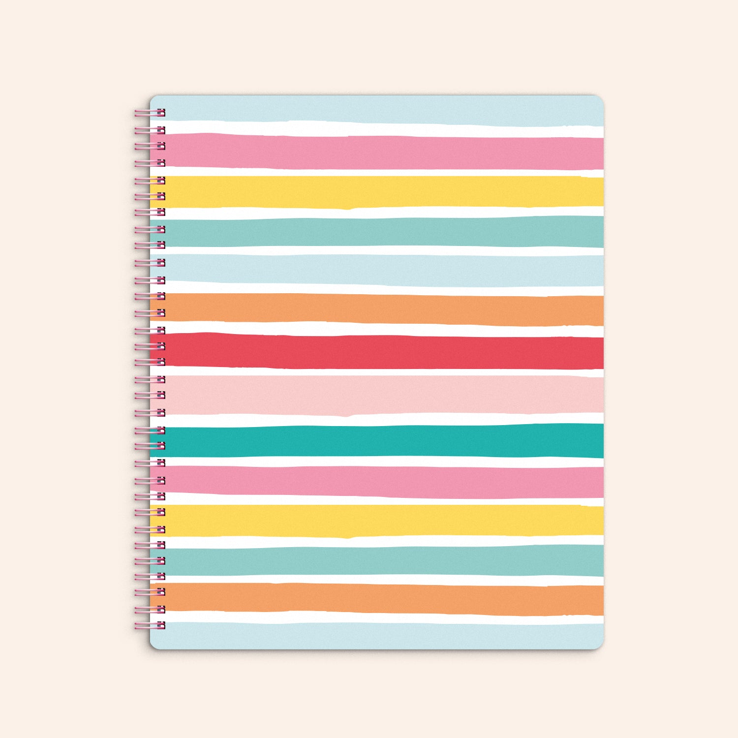 Stripes Notebook - 9x11