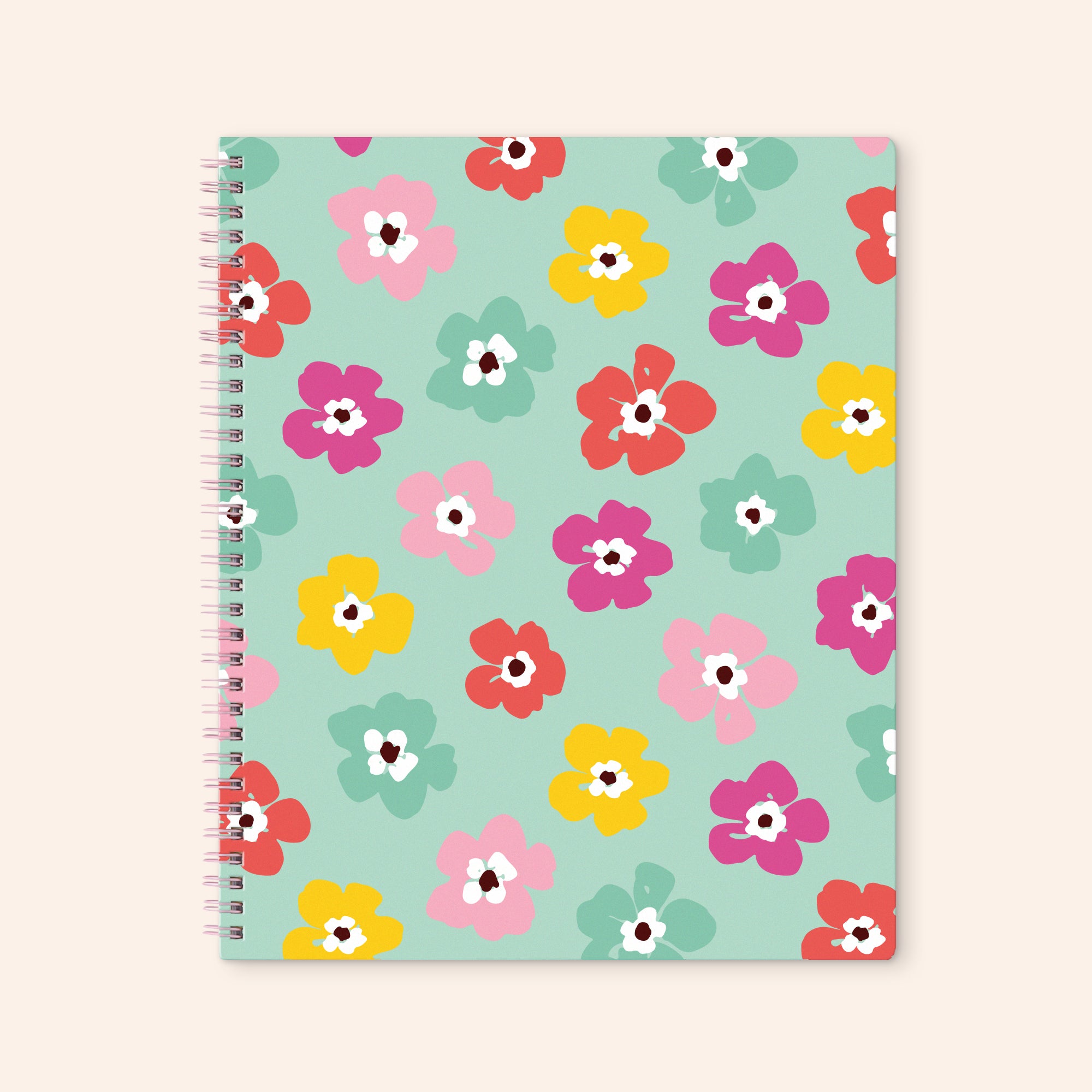 Pansies Notebook - 9x11