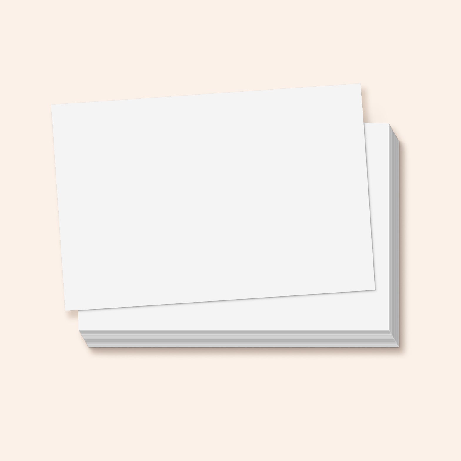 Blank White Postcards | Set of 50