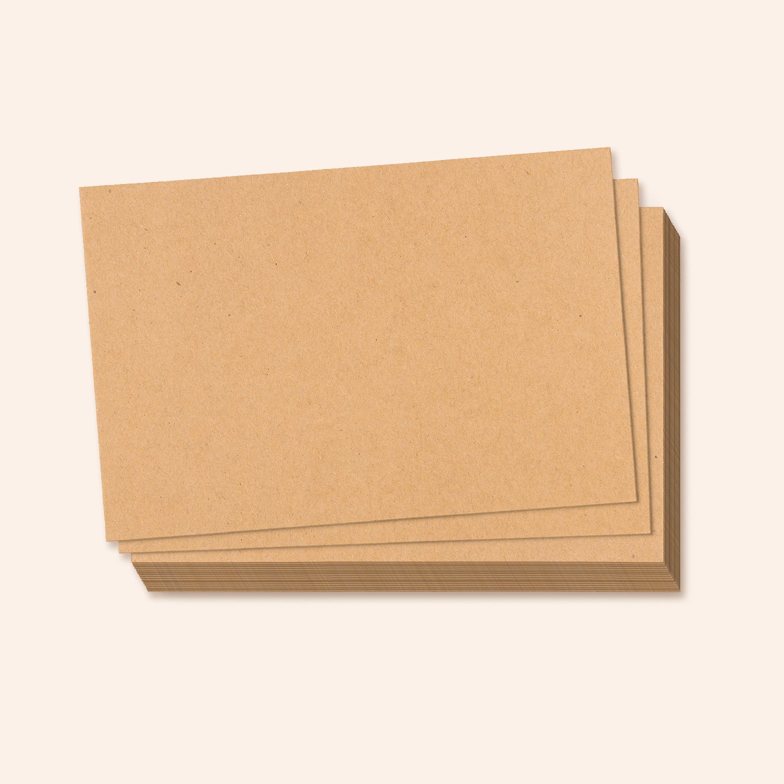 Blank Kraft Postcards | Set of 50