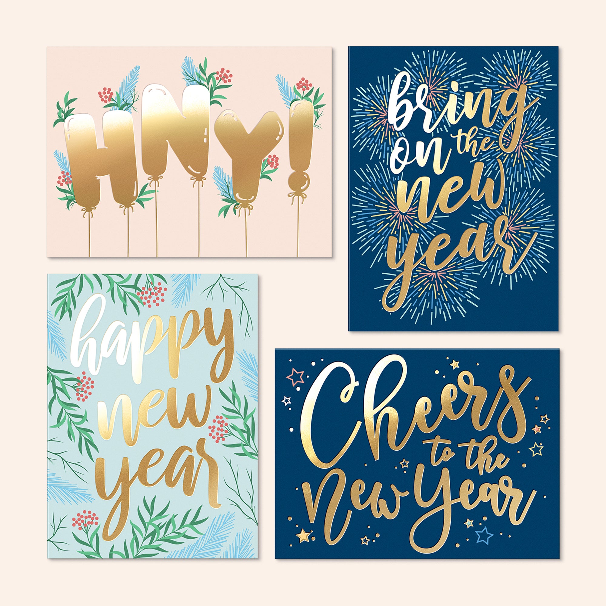 New Year Cards | Set of 24