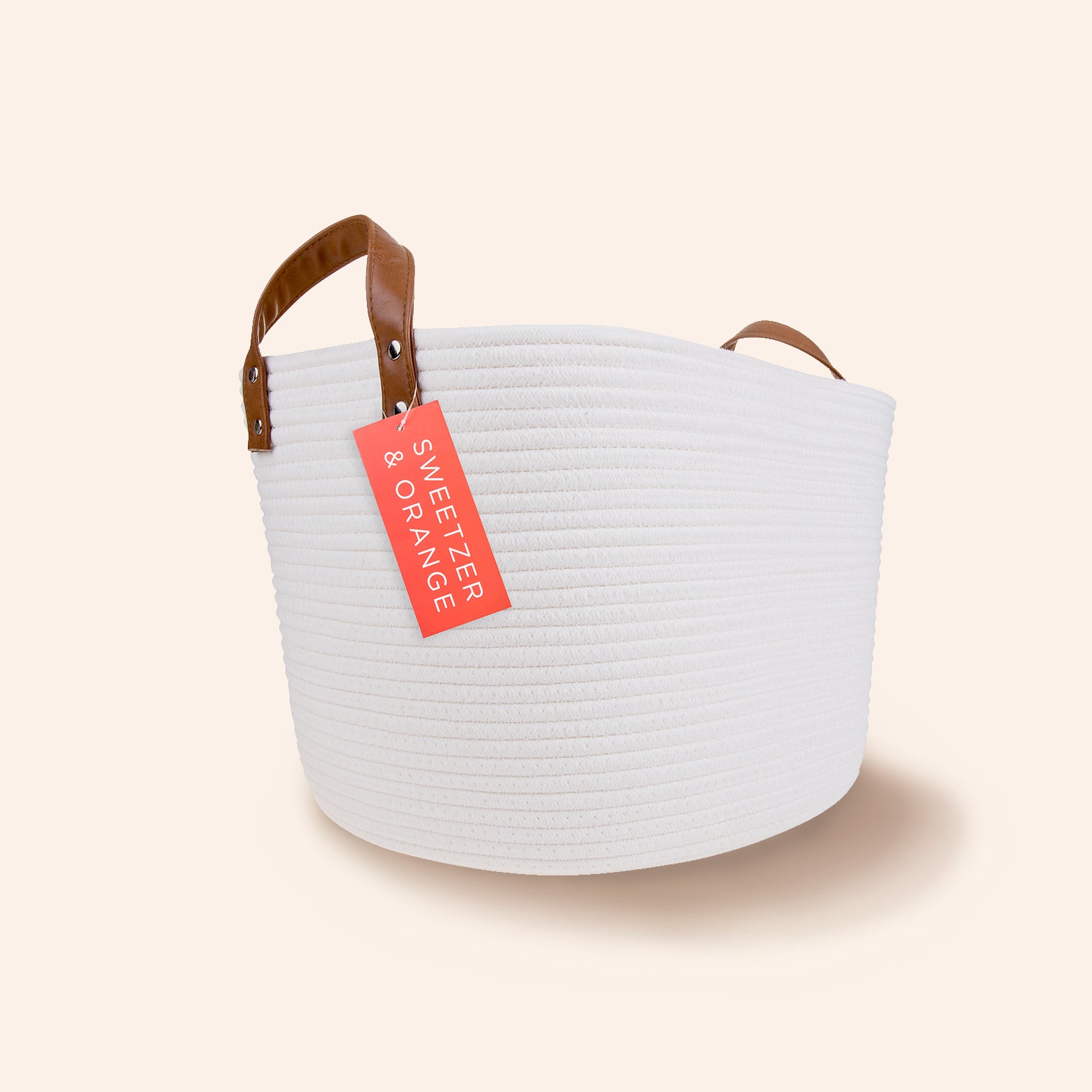 Off-White Rope Basket