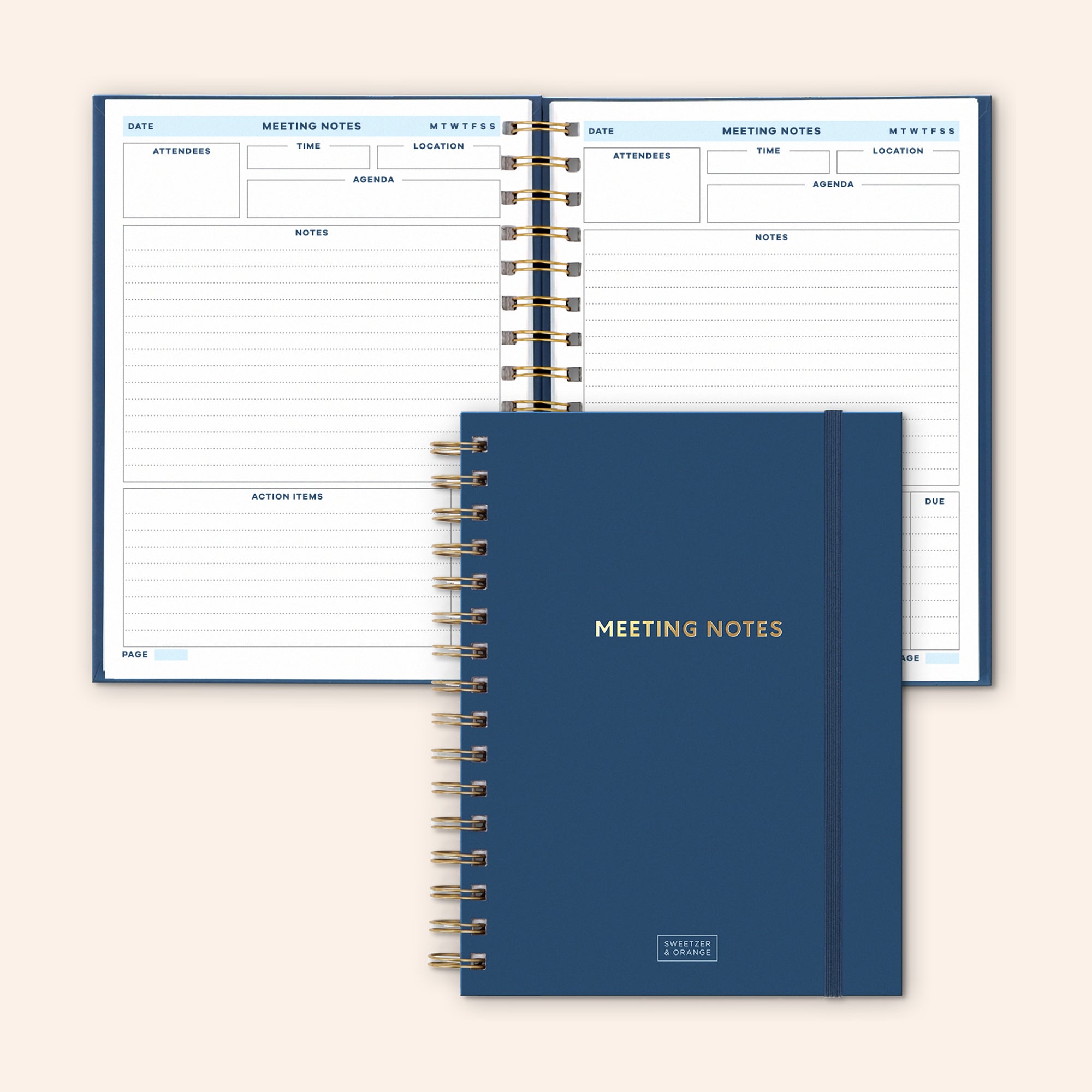 Meeting Planner Notebook (Medium)