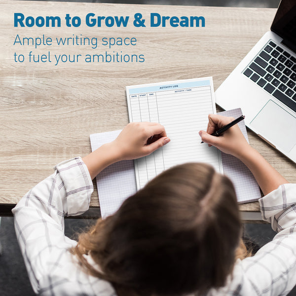 Activity Log Notepad – Sweetzer & Orange