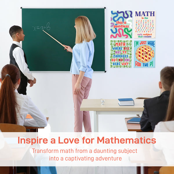 Set of Fun Math Posters – Sweetzer & Orange