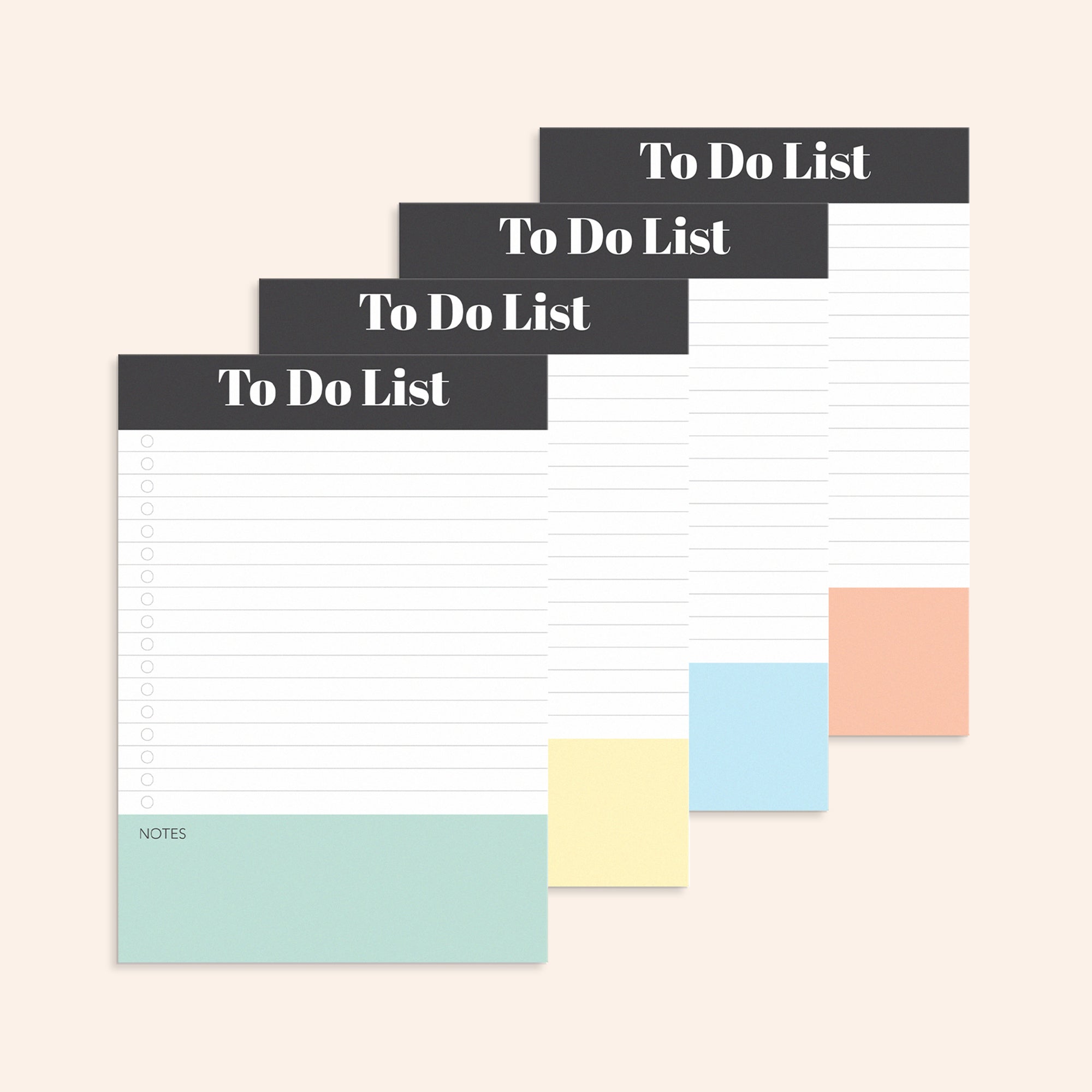 To Do List Notepad Set
