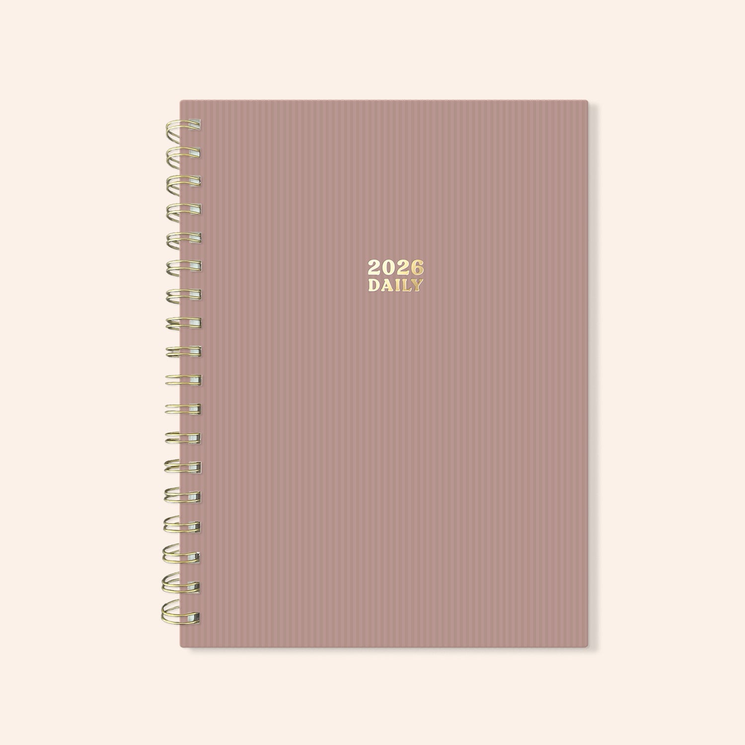2026 Daily Planner (Tiramisu)