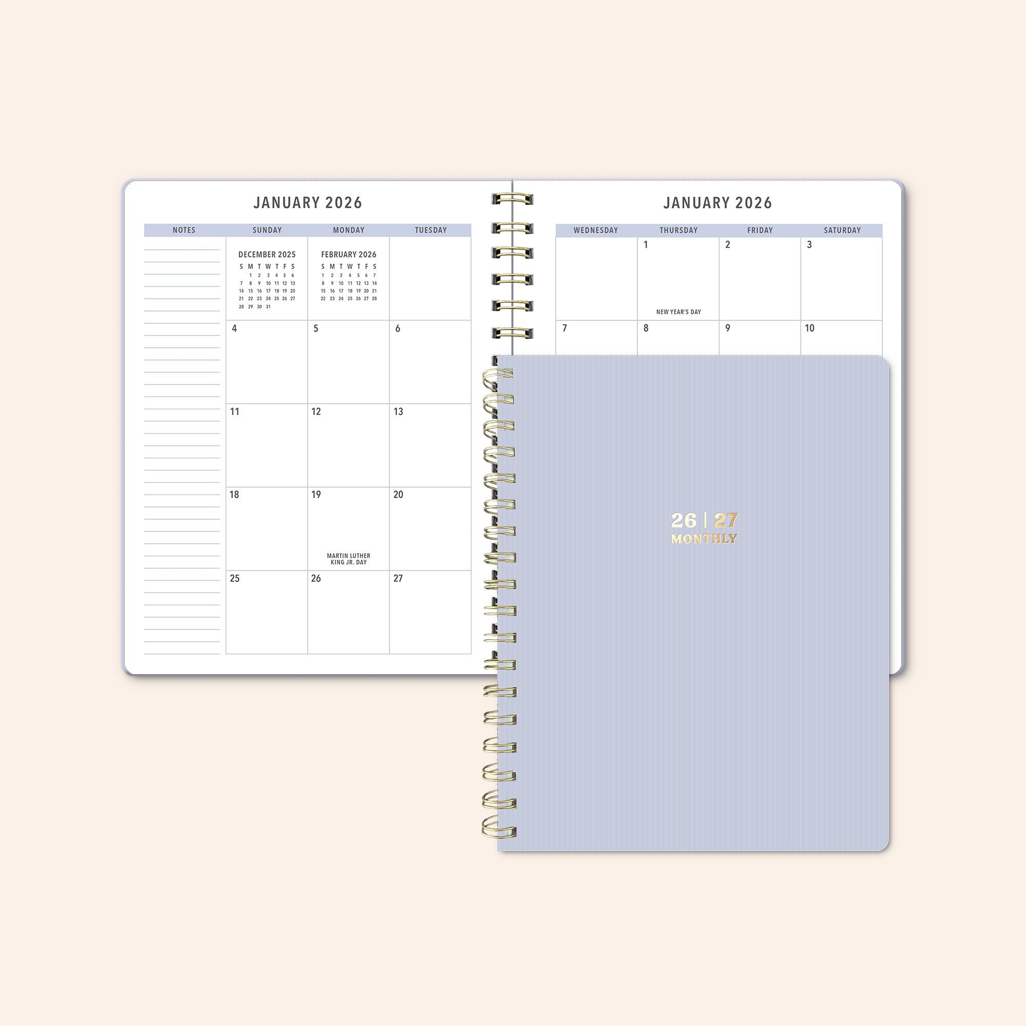 2 Year Monthly Planner (Foam)