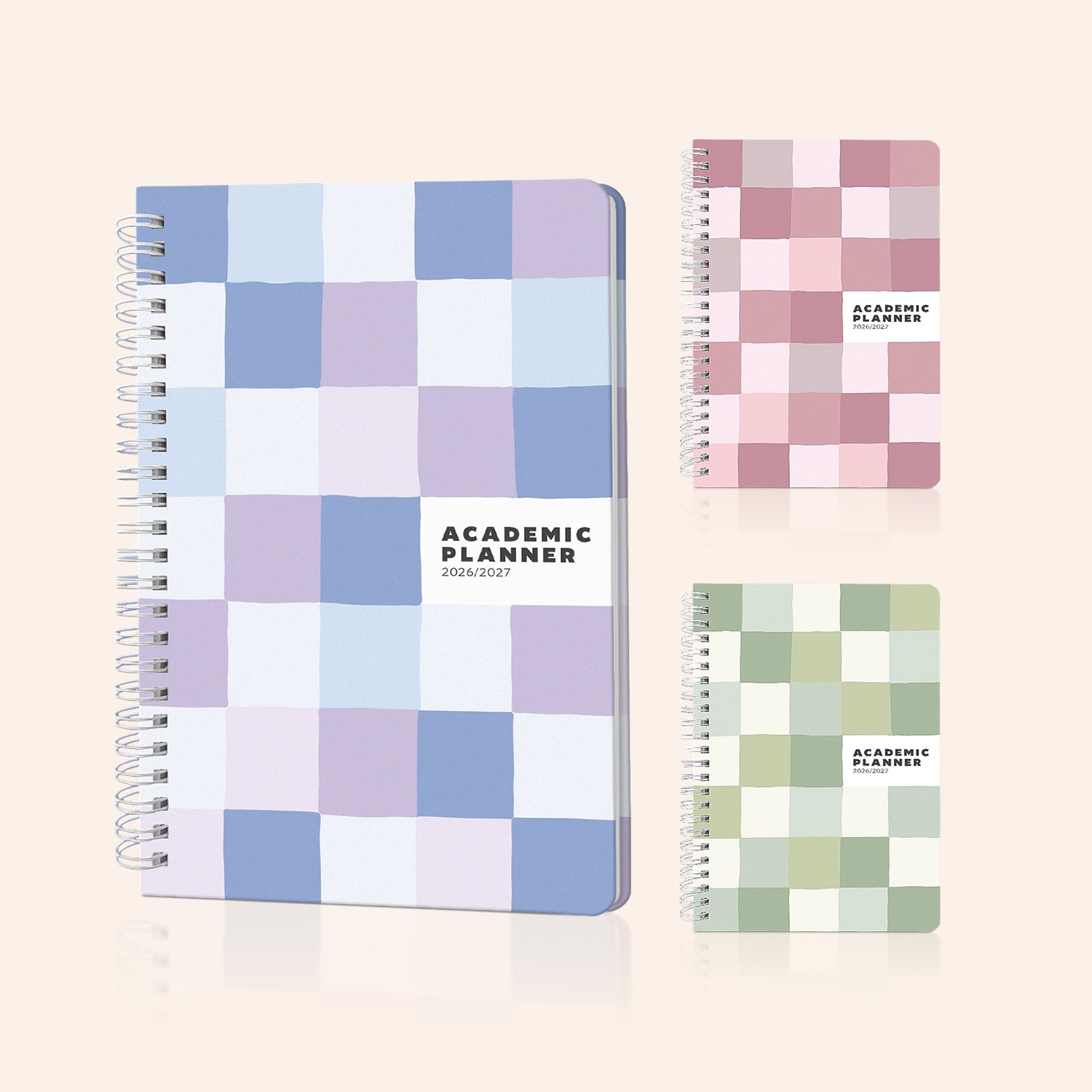 Soft Sky Academic Planner Notebook | 2026-2027