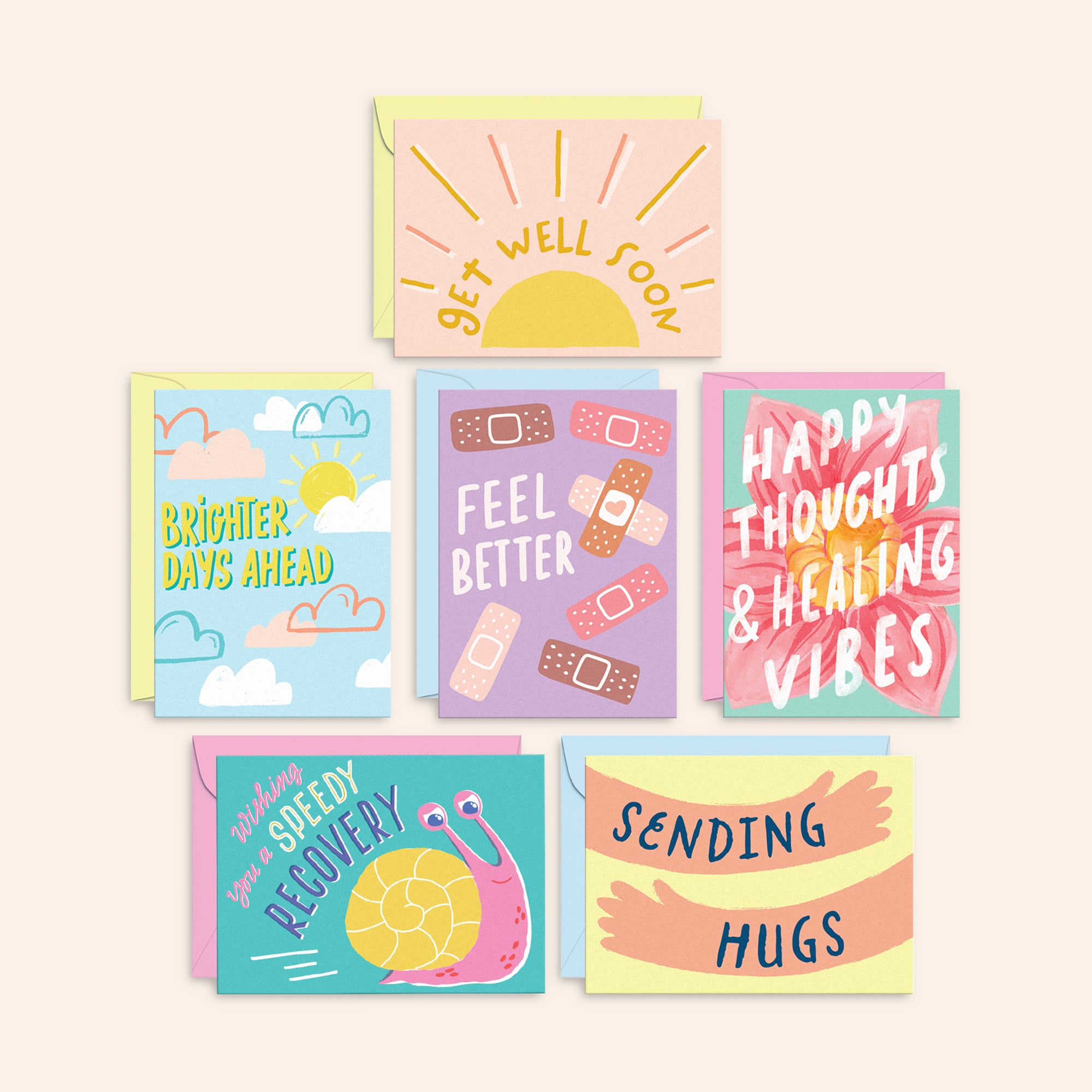 Feel Better Cards | Set of 24