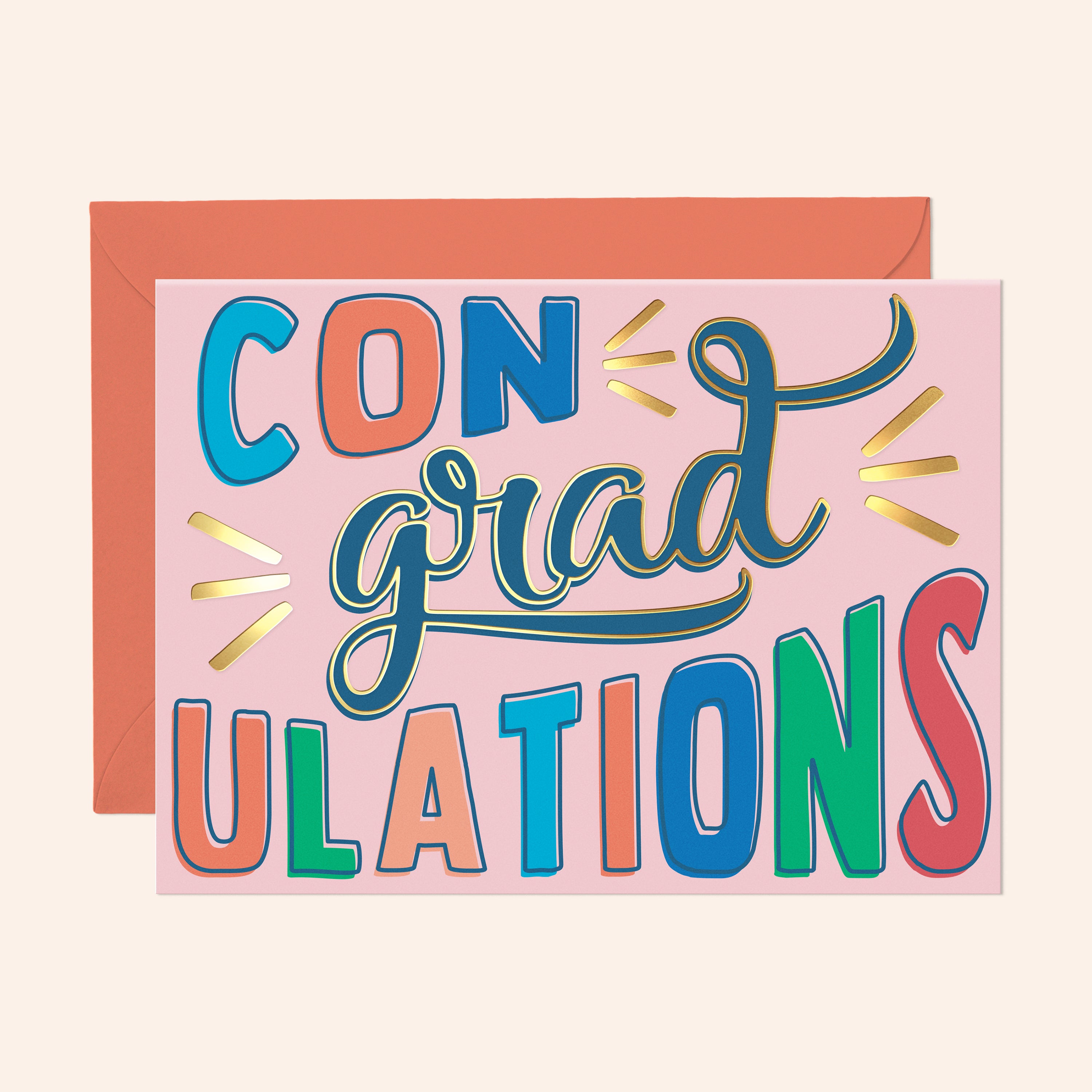 Con-Grad-u-lations Card