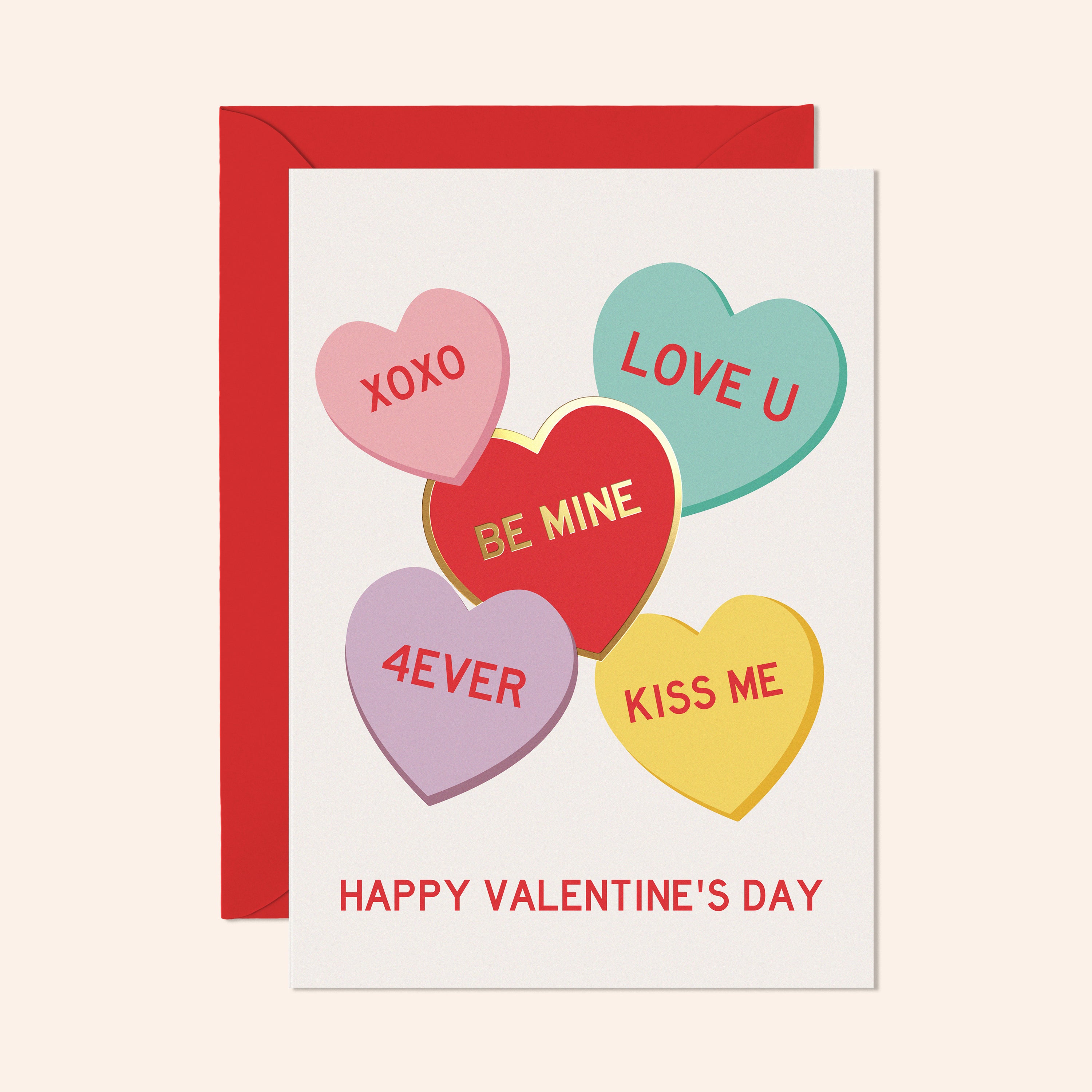 Be Mine Valentine's Day Card