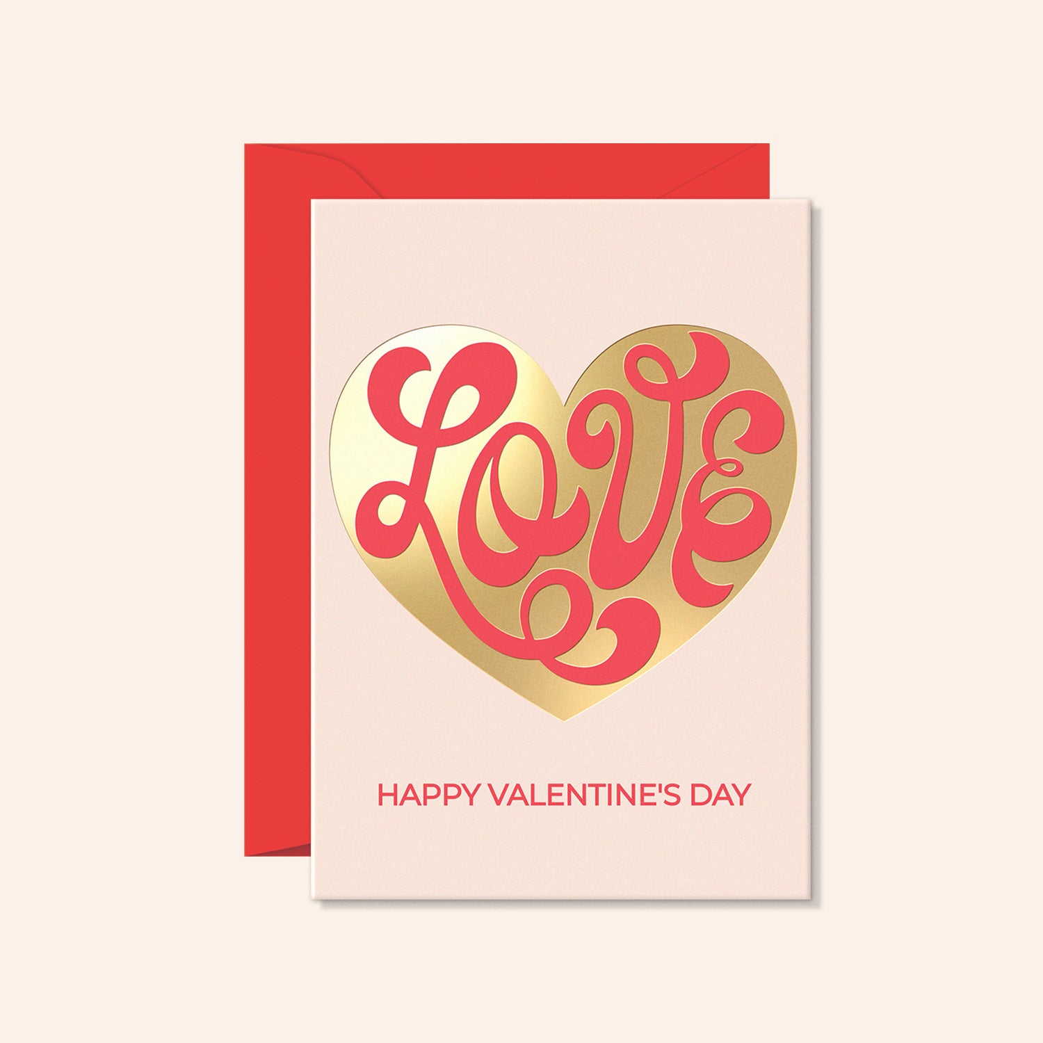 LOVE Valentine's Day Card
