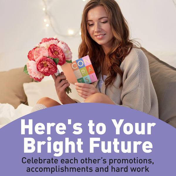 Sweetzer & Orange Bright Future Grußkarte – Mit Inspirierendem Spruch, Inkl. 12 Monate Garantie