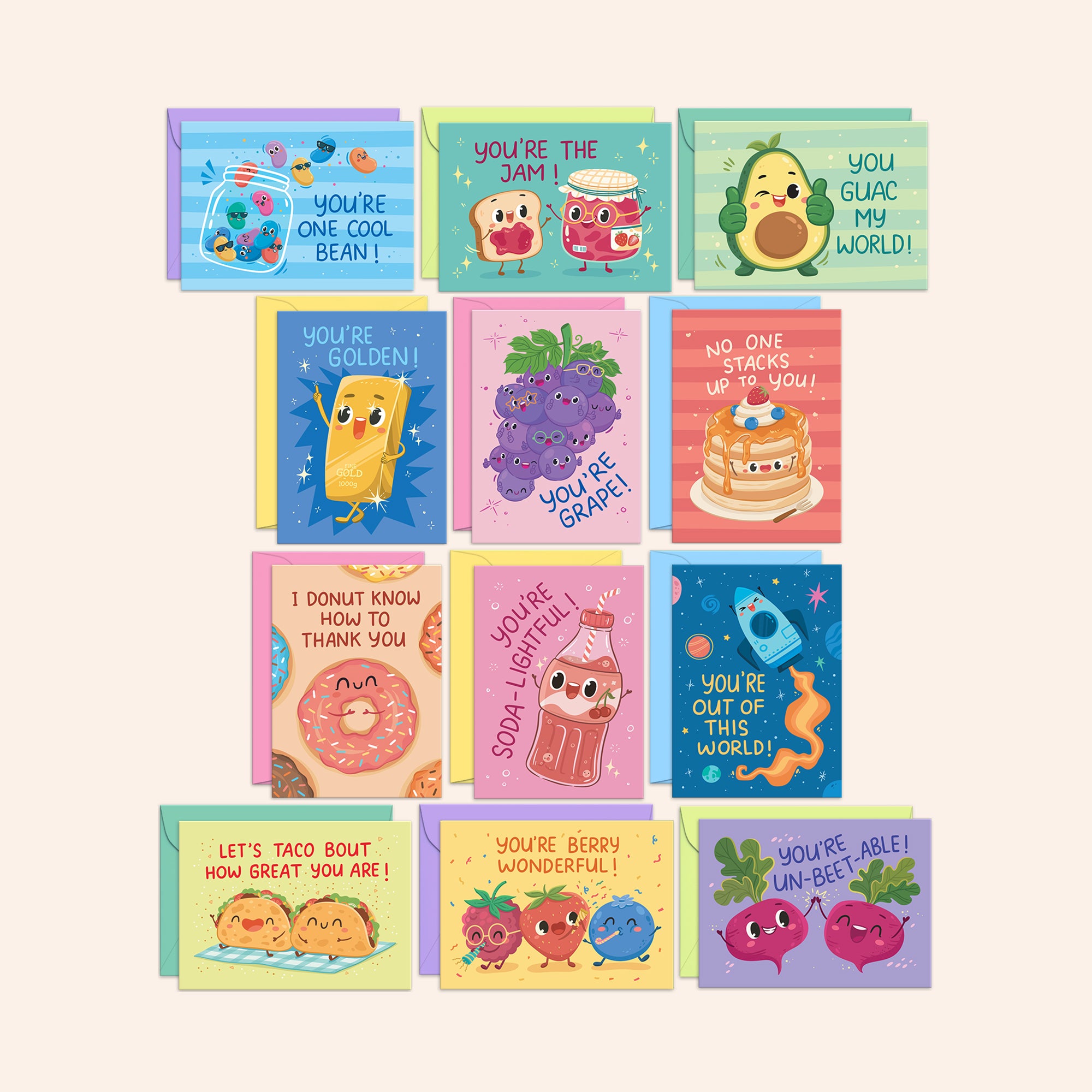 You Guac My World Appreciation Cards | Set of 24