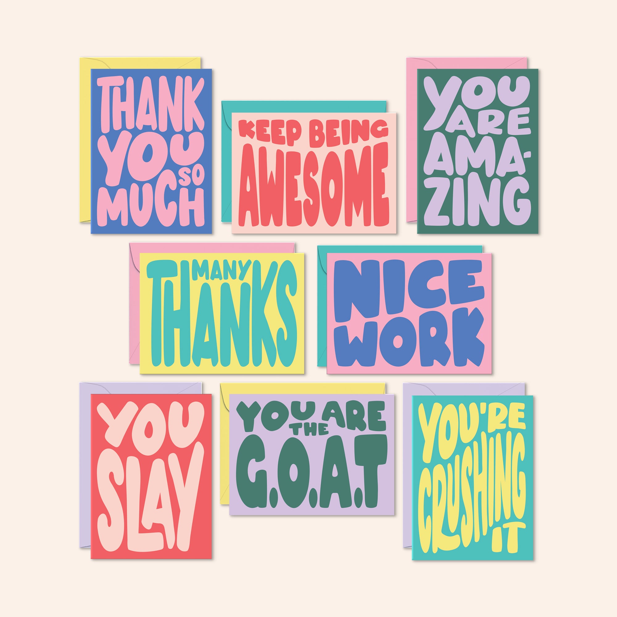 Appreciation Cards | Set of 24
