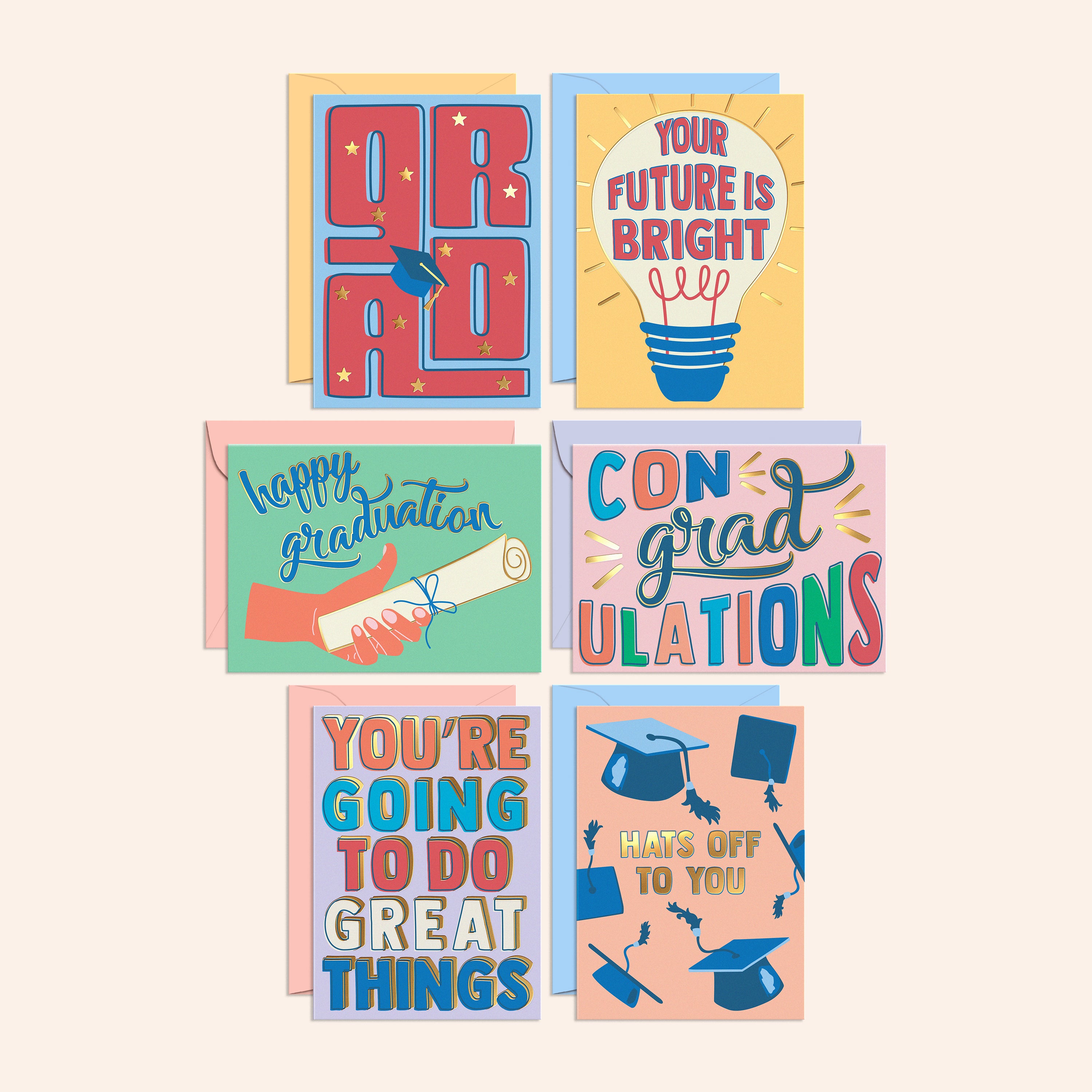 Graduation Cards | Set of 24