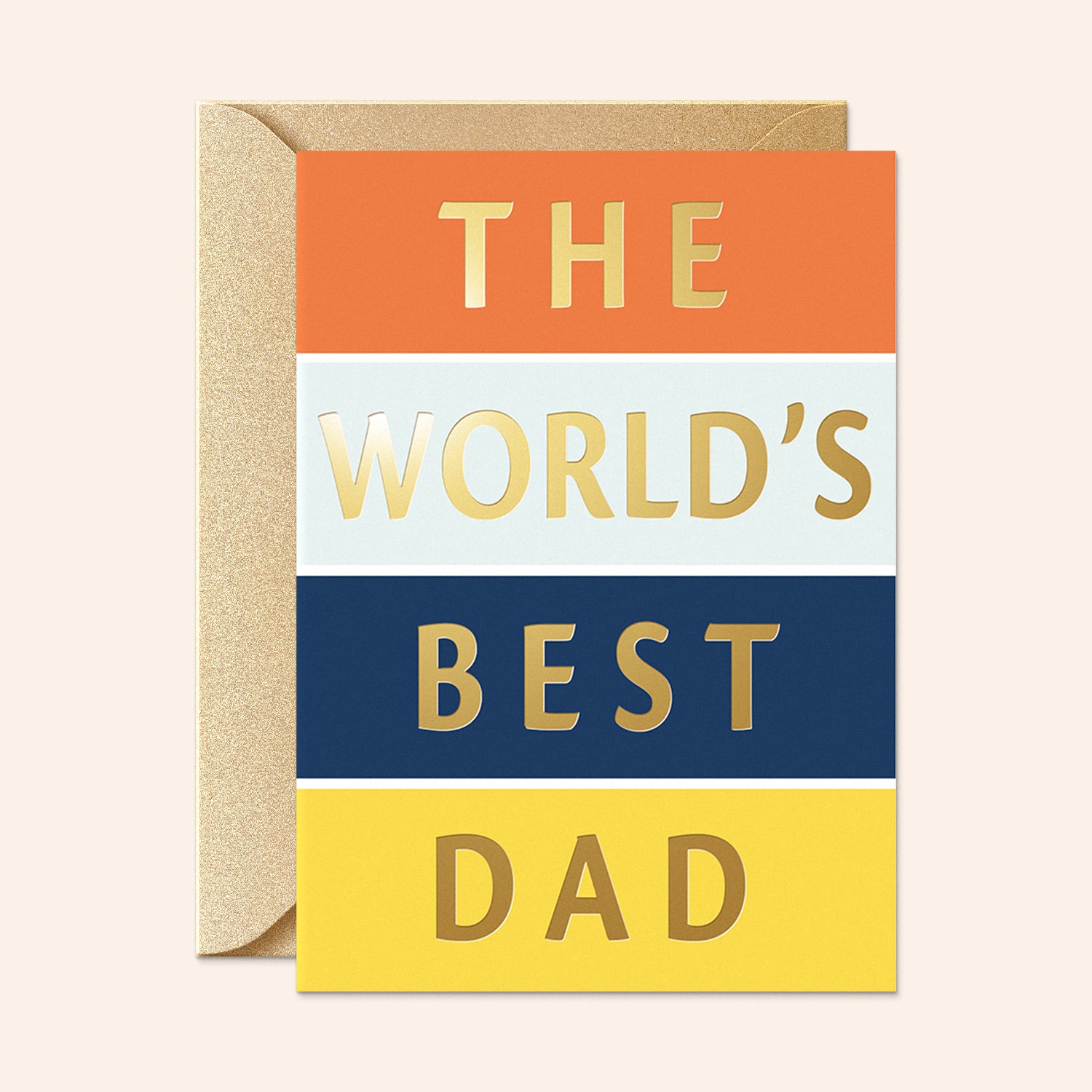 World's Best Dad Card