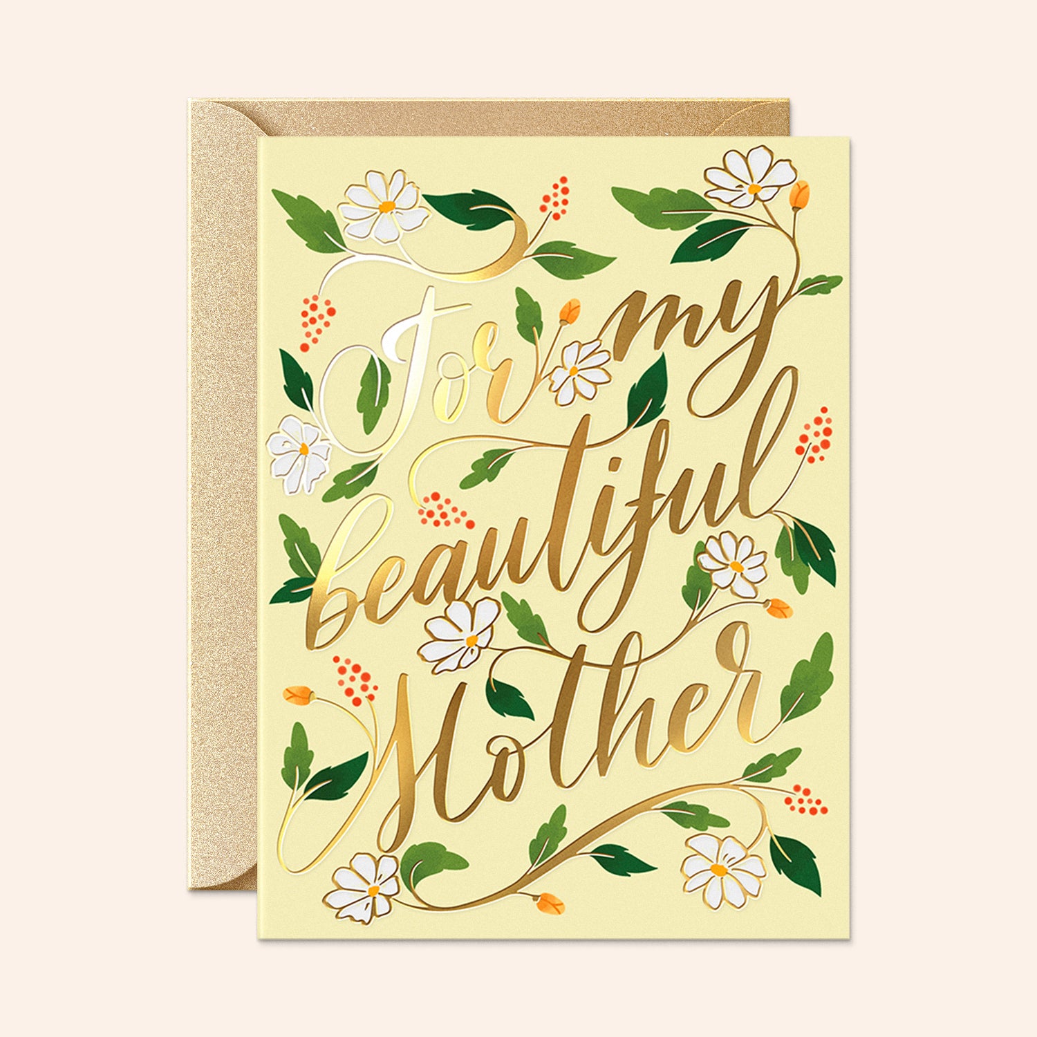 For My Beautiful Mother Card