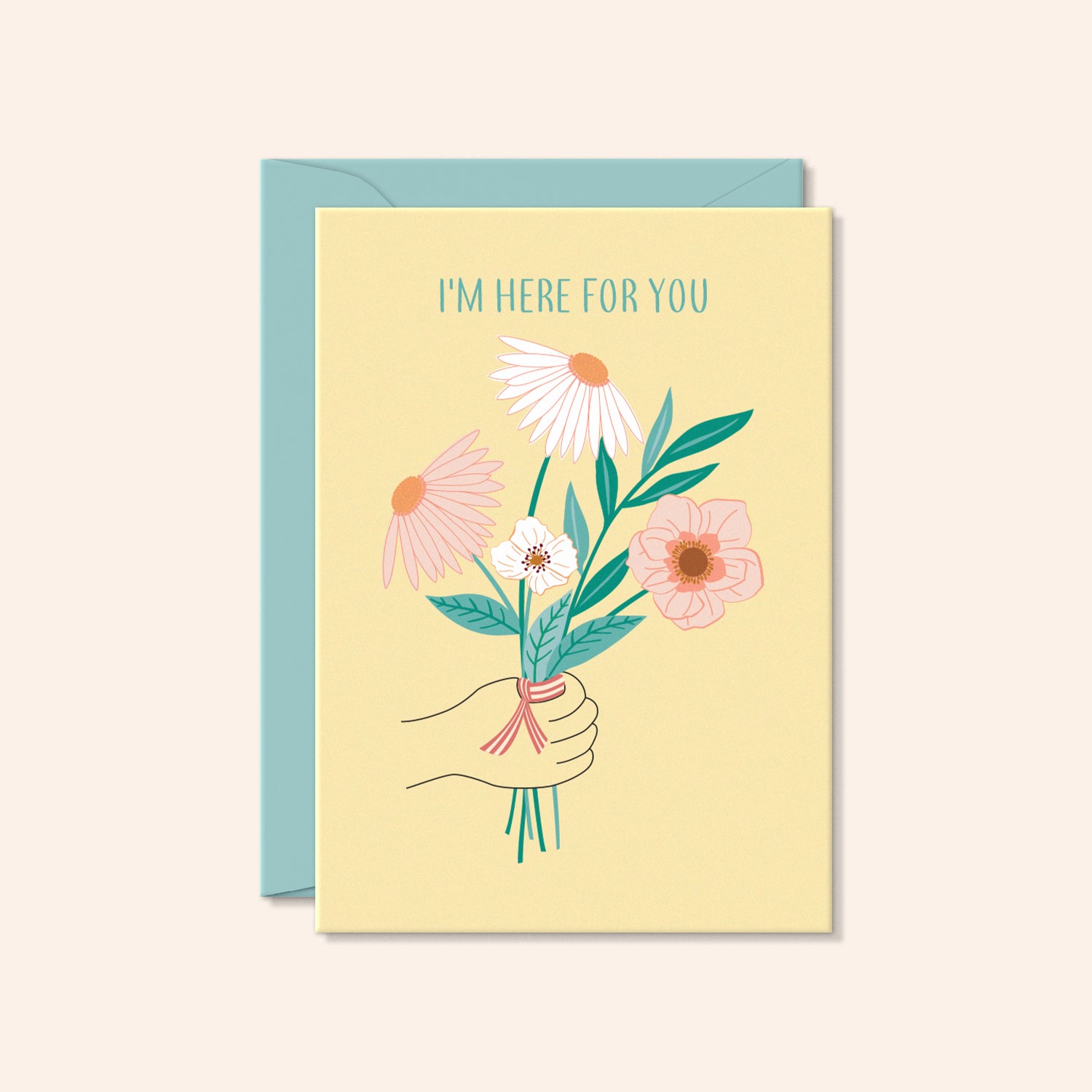 I'm Here for You Sympathy Card