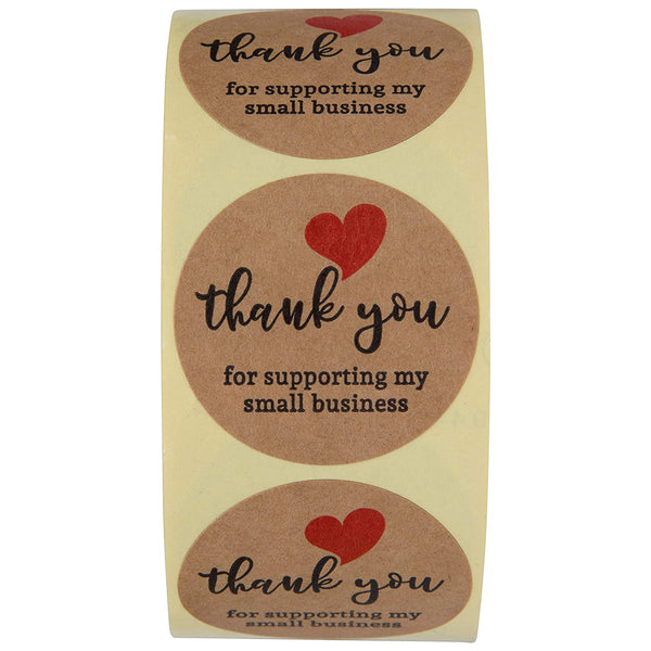 Thank You for Your Business Stickers – Sweetzer & Orange