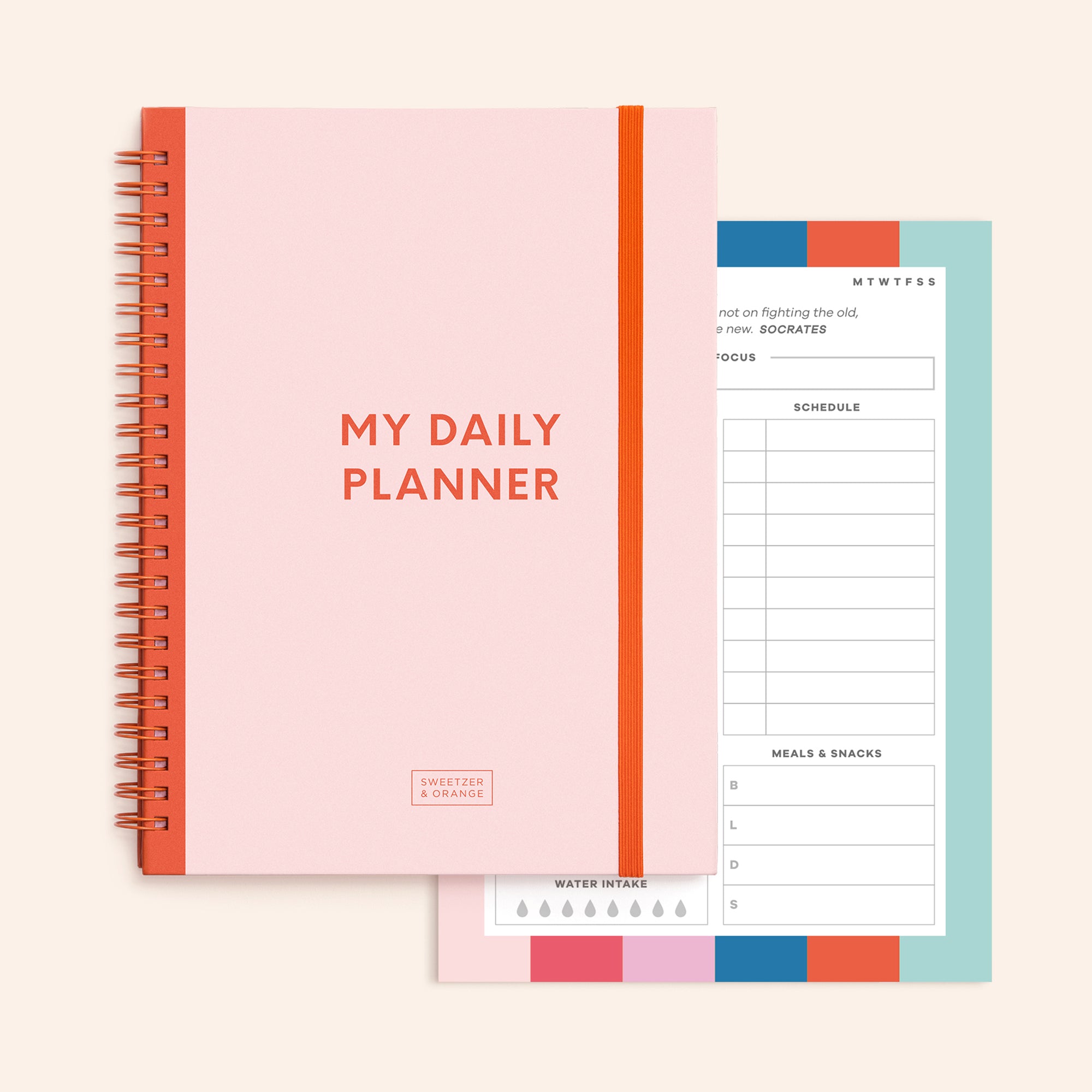 Pink Daily Planner