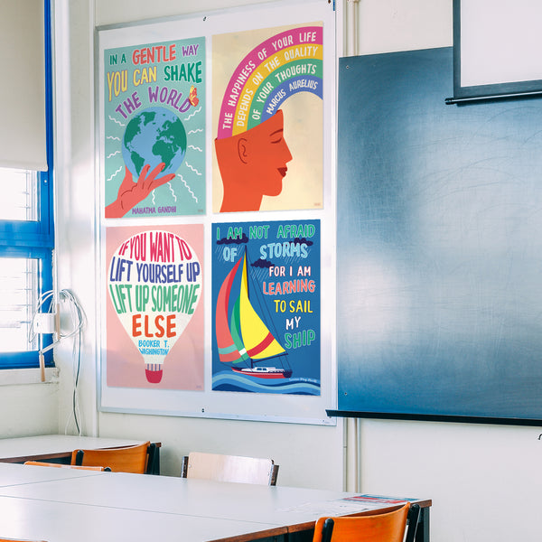 Growth Mindset Posters | Set of 6 – Sweetzer & Orange