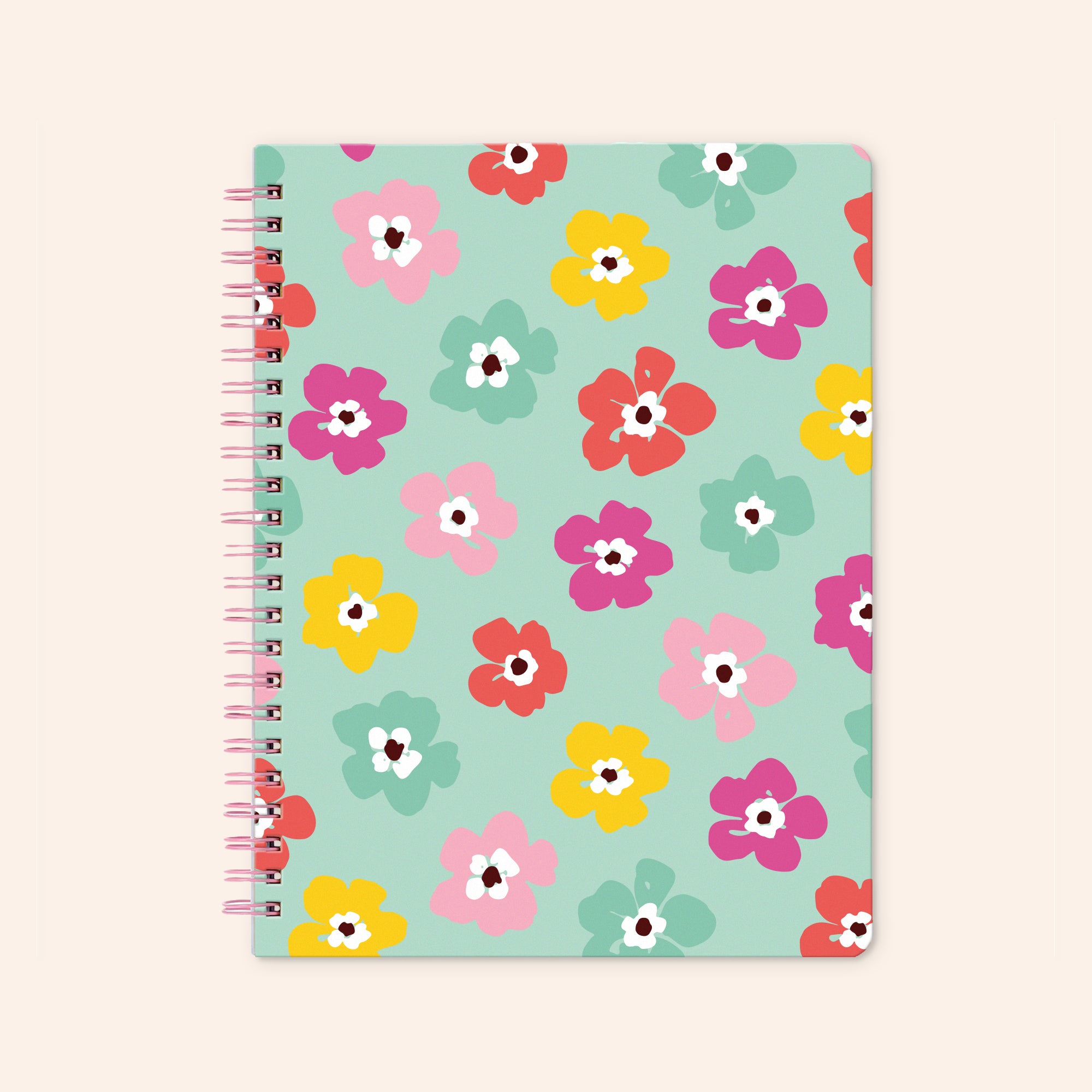 Pansies Notebook - 6.25x8.25