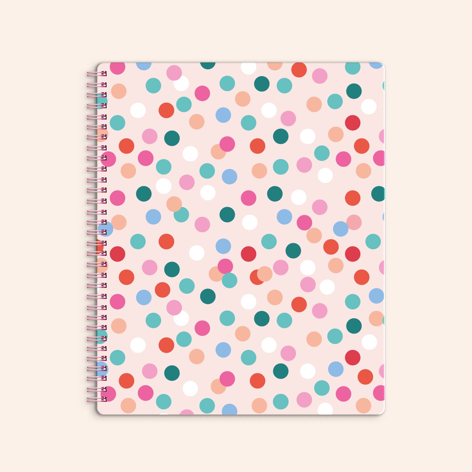 Polka Dots Notebook - 9x11