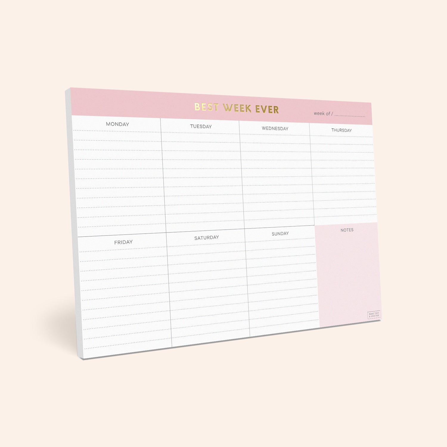 Best Week Ever Notepad