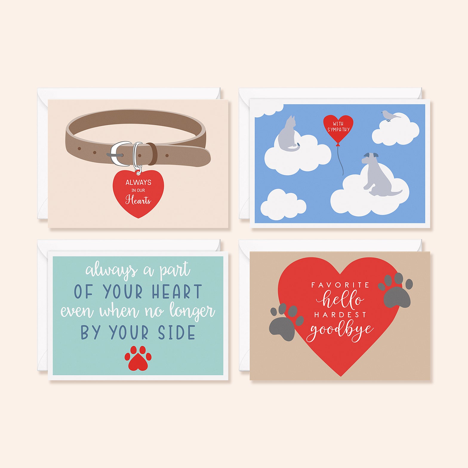 Pet Sympathy Cards