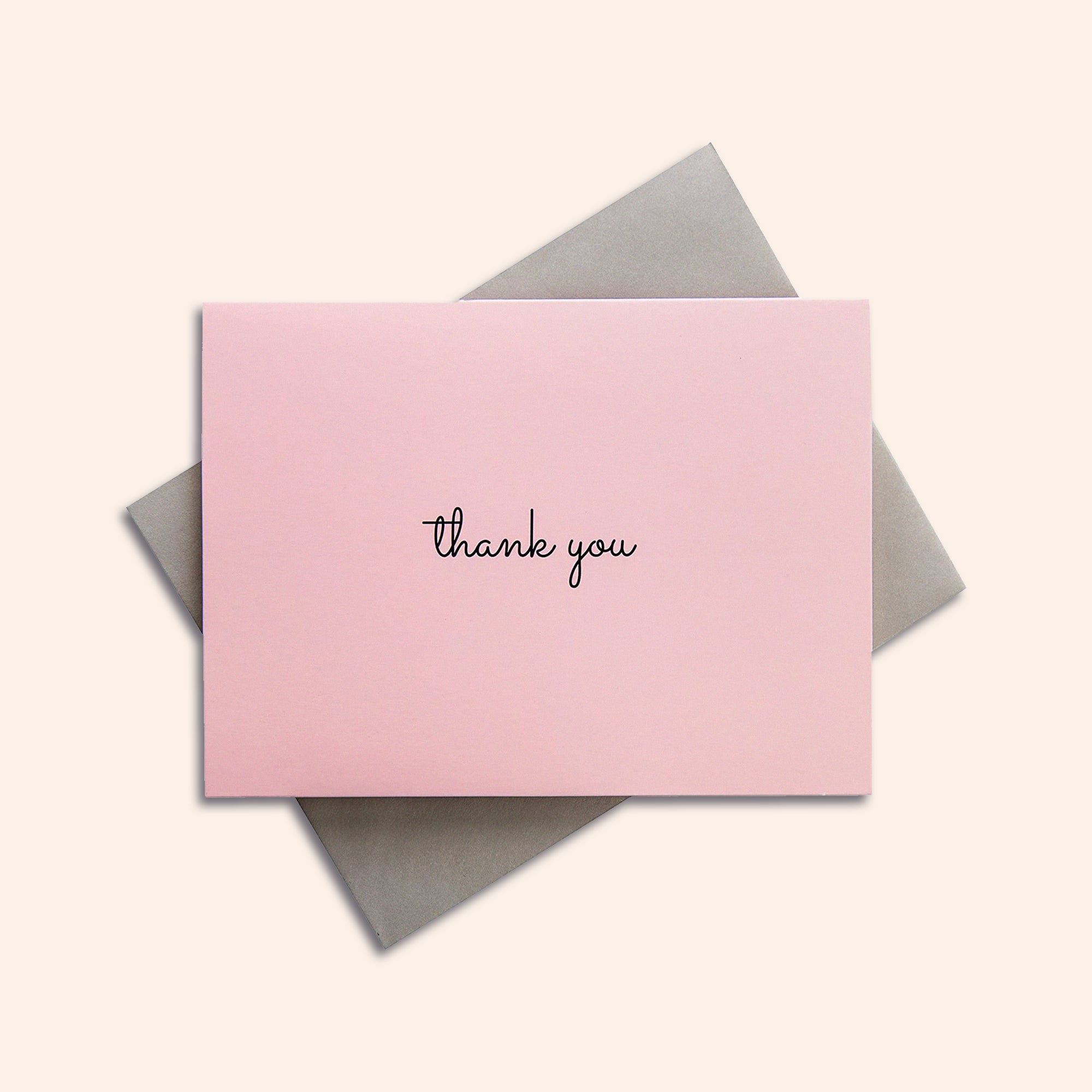 Pink Thank You Cards | Set of 24