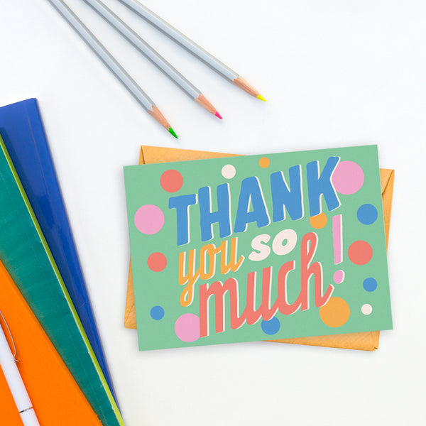 Vibrant Thank You Cards | Set of 24 – Sweetzer & Orange