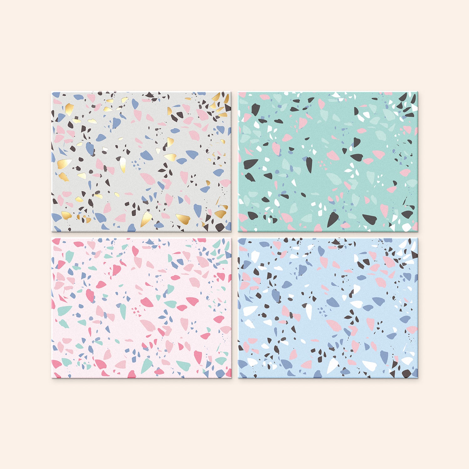 Terrazzo Notecards | Set of 24