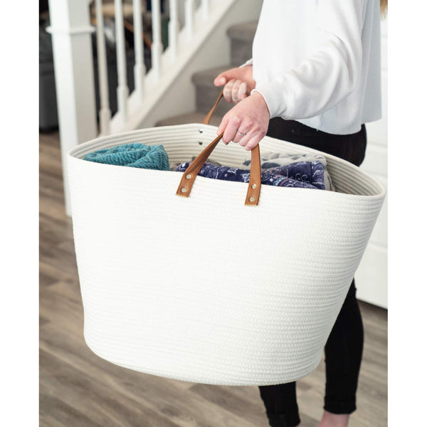 Extra Large Rope Storage Basket – Sweetzer & Orange