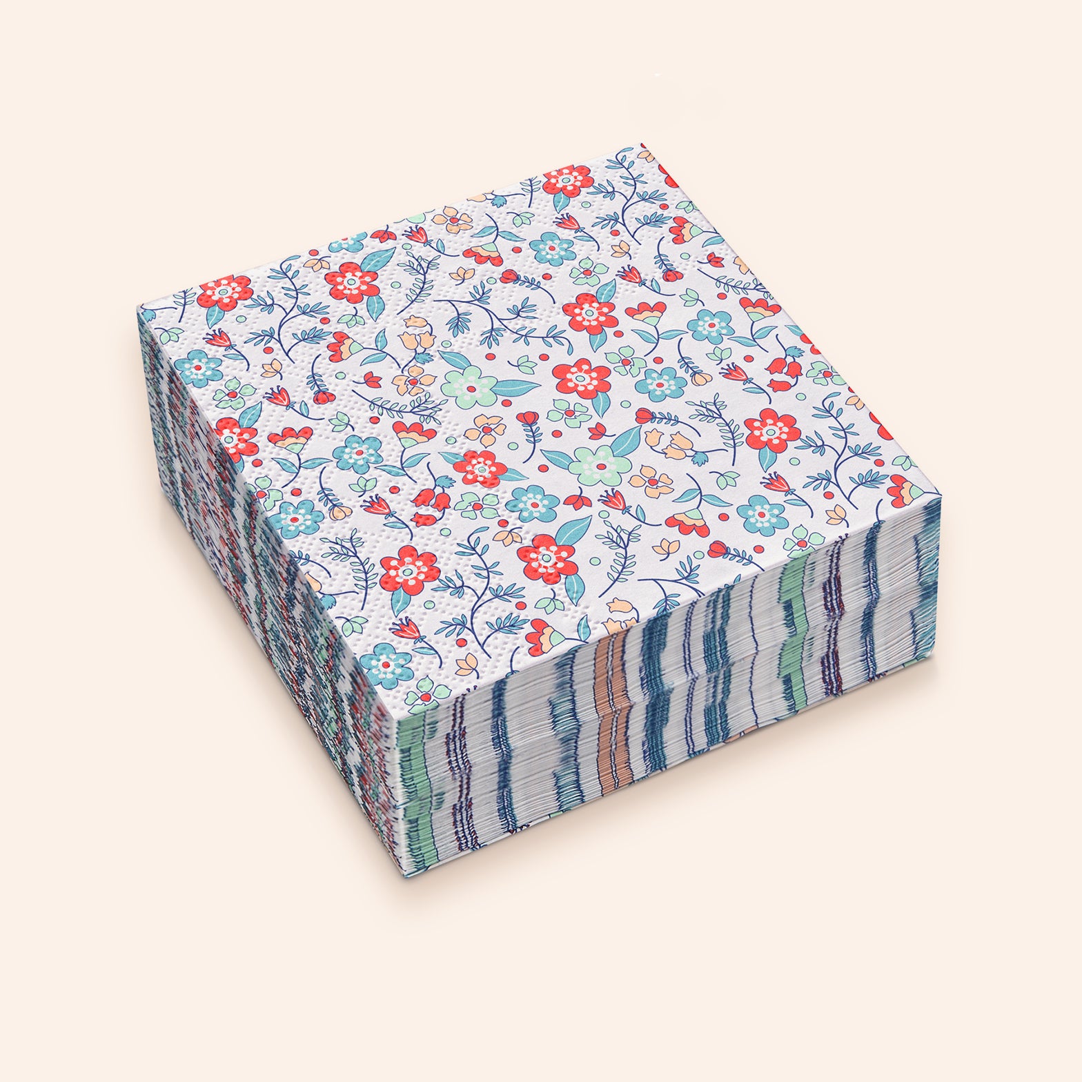 Liberty Flower Cocktail Napkins | Set of 60
