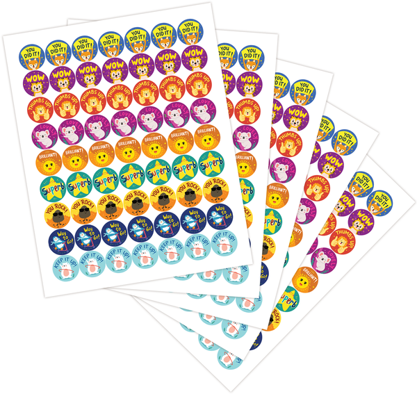 Super B Sticker Superb Reward Stickers – Sweetzer & Orange